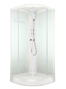 Душевая кабина Domani-Spa Delight Slim 110  матовые  размер:100х100 см 