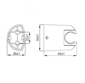 Держатель для лейки, 020, IDDIS, 020CP00I53