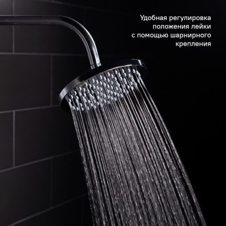 Душевая насадка верхняя круглая, IDDIS, 00120RPi64