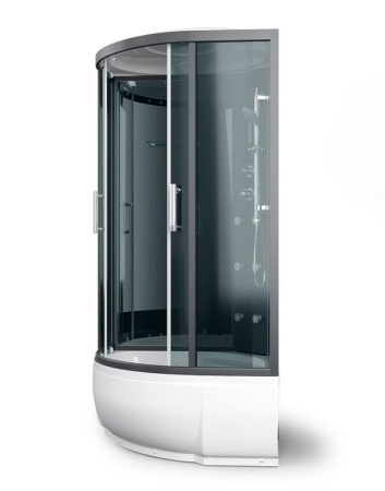 Душевая кабина Erlit ER5710TP-C24-RUS 100х100х215 тонированное стекло