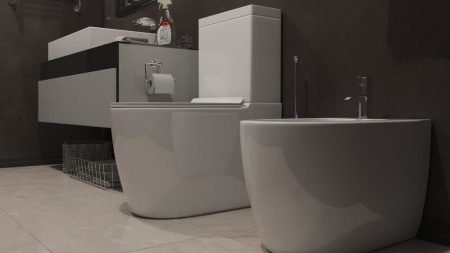 Унитаз-компакт Timo Kulo ТК-401 39*69 безободковый с крышкой-сиденьем микролифт