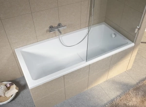 Акриловая ванна Riho Lusso Plus 170х80 комплект с экраном 
