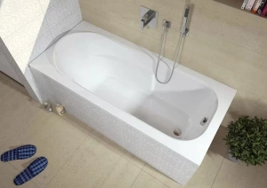 Акриловая ванна Riho Columbia 175х80 полный комплект с экраном 